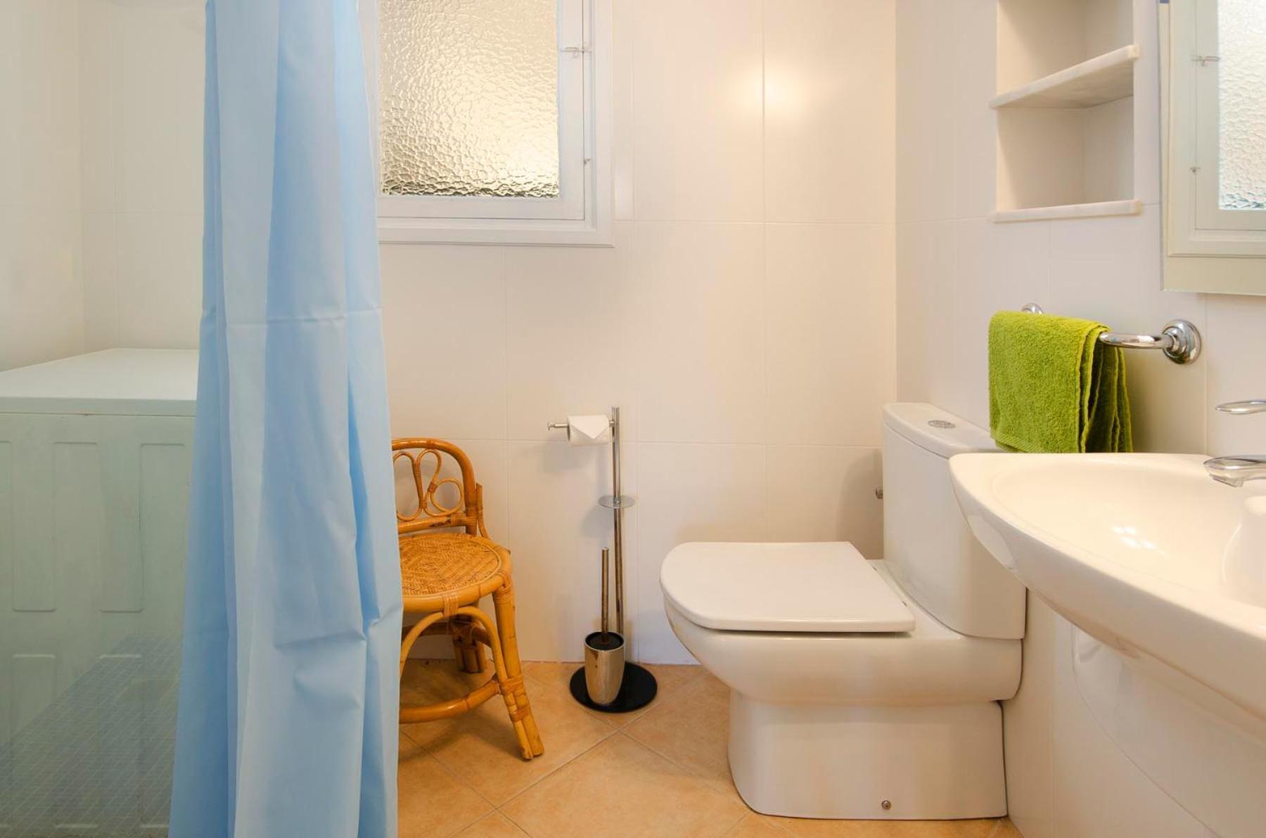 Hostal Los Pinos Cala de Sant Vicenc エクステリア 写真